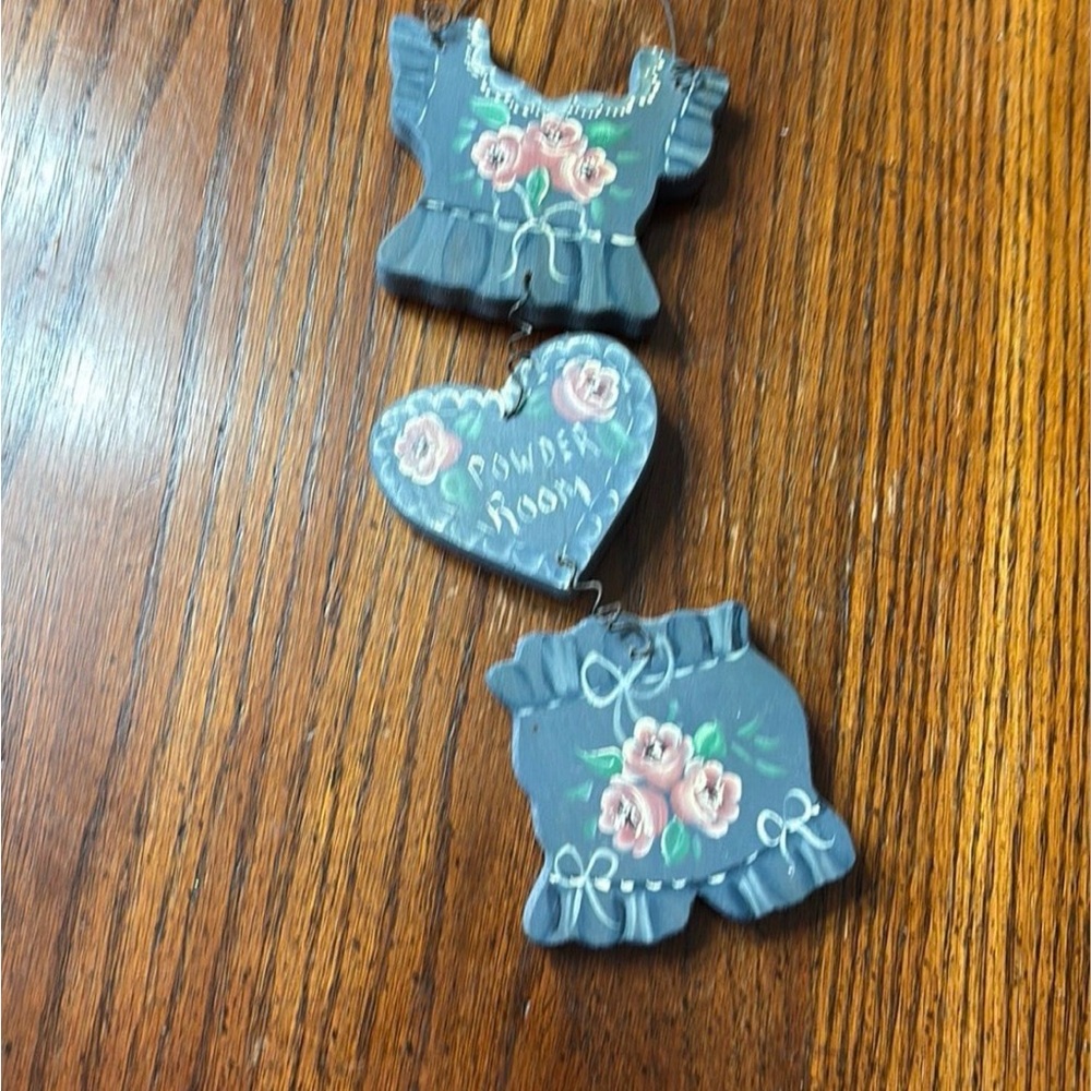 Cottage core shabby chic wall hanging